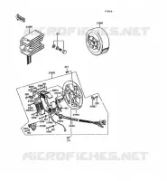 G&Eacute;N&Eacute;RATEUR pour Kawasaki KE100 1994