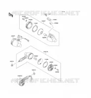CLIGNOTANTS pour Kawasaki KE100 1999