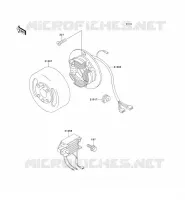 G&Eacute;N&Eacute;RATEUR pour Kawasaki KE100 1999