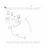 R&Eacute;SERVOIR D'HUILE pour Kawasaki KE100 1999