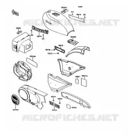 LABEL pour Kawasaki KH125 1994