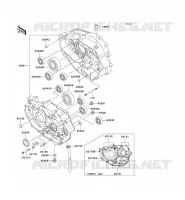 CARTER MOTEUR(S) pour Kawasaki SUPER SHERPA 2007