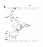 CH&Acirc;SSIS pour Kawasaki SUPER SHERPA 2007