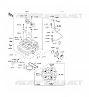 CULASSE pour Kawasaki SUPER SHERPA 2007