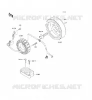 G&Eacute;N&Eacute;RATEUR pour Kawasaki SUPER SHERPA 2007