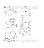 MAITRE CYLINDRE AV pour Kawasaki SUPER SHERPA 2007