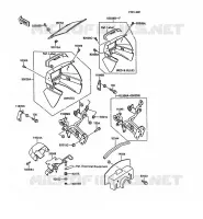 CARENAGE pour Kawasaki KLR500 1988