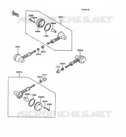 CLIGNOTANTS pour Kawasaki KLR500 1988