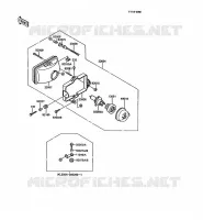 OPTIQUE(S) pour Kawasaki KLR500 1988