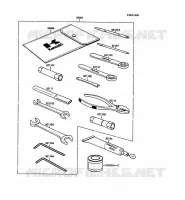 OUTIL UTILISATEUR pour Kawasaki KLR500 1988