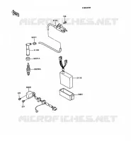 SYSTEME D&acute;ALLUMAGE pour Kawasaki KLR500 1988