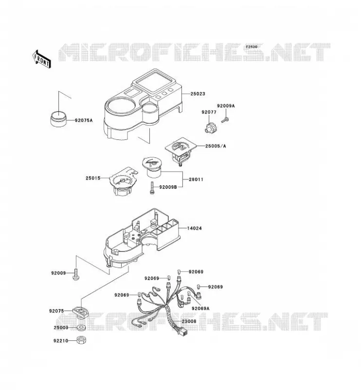 COMPTEURS Kawasaki MOTOS 650 2003 KLR650  KL650-A17