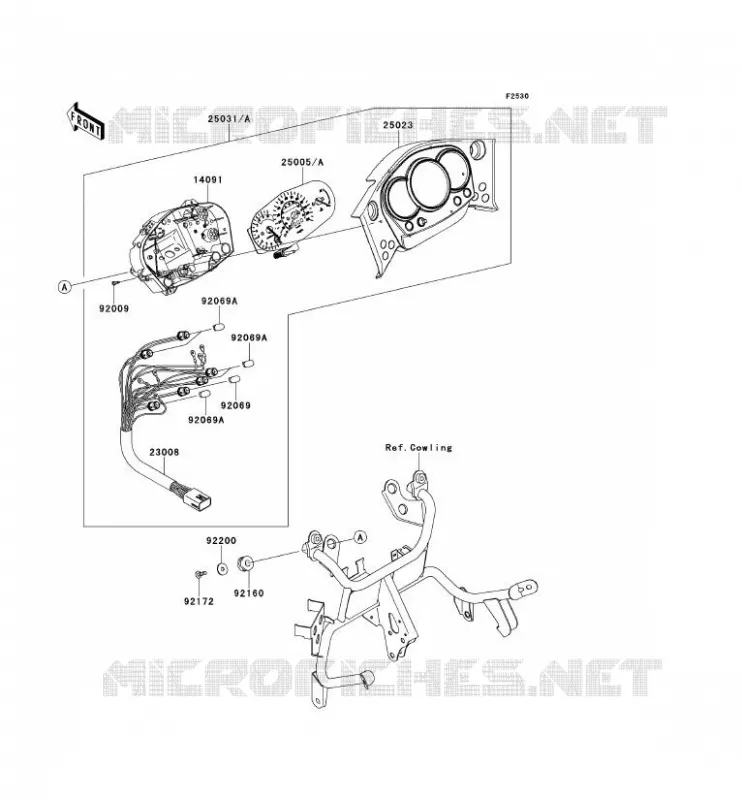 COMPTEURS Kawasaki MOTOS 650 2011 KLR650  KL650EBF