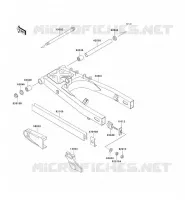 BRAS OSCILLANT pour Kawasaki KLE250 1997