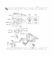 COMPTEURS pour Kawasaki KLE250 1997