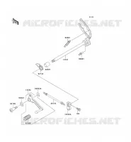 SELECTEUR pour Kawasaki KLE250 1997