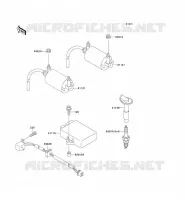 SYSTEME D&acute;ALLUMAGE pour Kawasaki KLE250 1997