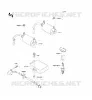 SYSTEME D&acute;ALLUMAGE pour Kawasaki KLE250 1997