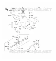 RESERVOIR CARBURANT pour Kawasaki KLE500 2003