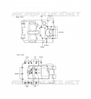 BOULON CARTER MOTEUR pour Kawasaki KLE500 1995