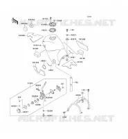 RESERVOIR CARBURANT pour Kawasaki KLE500 2007
