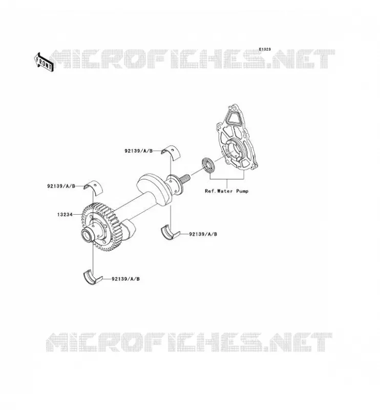BALANCIER Kawasaki MOTOS 650 2007 VERSYS 650  KLE650A7F
