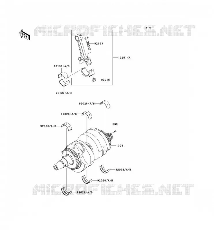 VILEBREQUIN Kawasaki MOTOS 650 2007 VERSYS 650  KLE650B7F