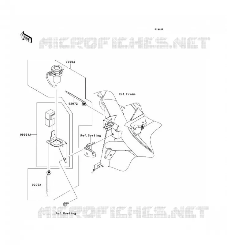 ACCESSOIRE(DOUILLE ALLUME CIGARE 12V ) Kawasaki MOTOS 650 2012 VERSYS 650  KLE650CCF