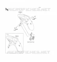 GARDE BOUE AVANT pour Kawasaki VERSYS 650 2014