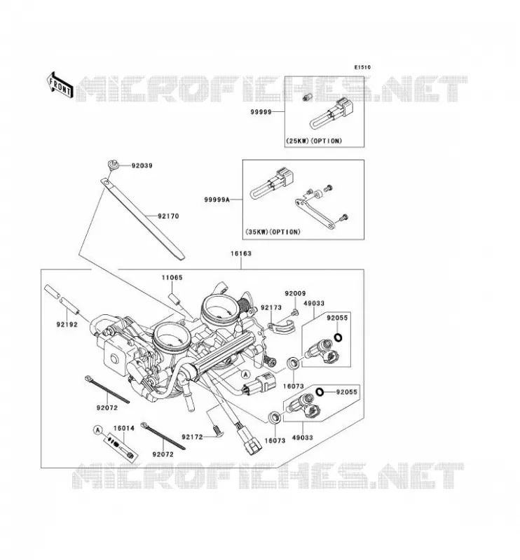 CARBU Kawasaki MOTOS 650 2014 VERSYS 650  KLE650CEF