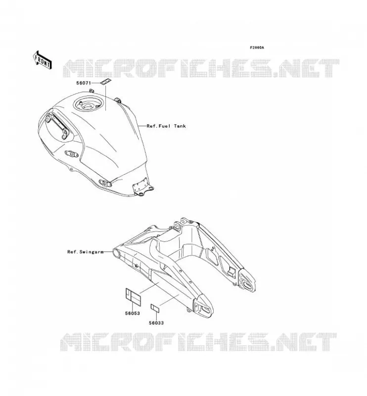 LABEL Kawasaki MOTOS 650 2014 VERSYS 650  KLE650CEF