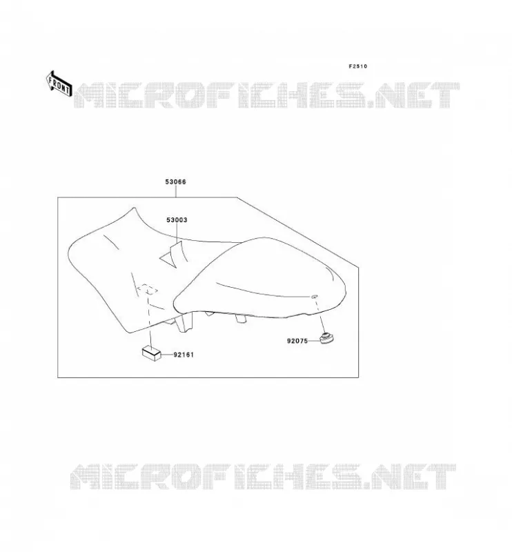 SELLE Kawasaki MOTOS 650 2012 VERSYS 650 ABS  KLE650DCF