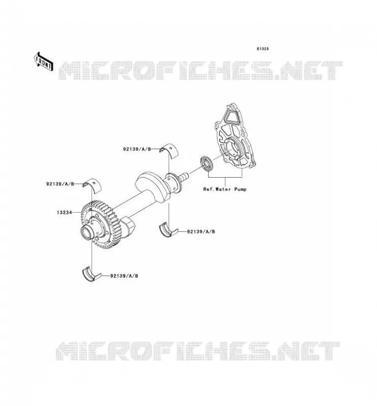 BALANCIER Kawasaki MOTOS 650 2014 VERSYS 650 ABS  KLE650DEF