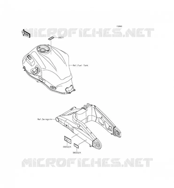 LABEL Kawasaki MOTOS 650 2015 VERSYS 650 ABS  KLE650FFF