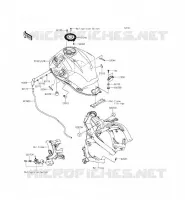 RESERVOIR CARBURANT pour Kawasaki VERSYS 650 ABS 2015