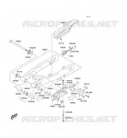 BRAS OSCILLANT pour Kawasaki KLX125 2006