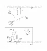 CHASSIS EQUIPMENT ELECTRIQUE pour Kawasaki KLX125 2006