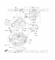 CULASSE pour Kawasaki KLX125 2006