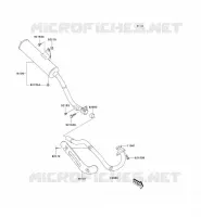 &Eacute;CHAPPEMENT pour Kawasaki KLX125 2006