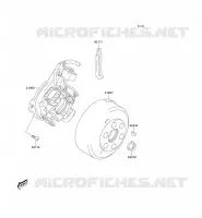 G&Eacute;N&Eacute;RATEUR pour Kawasaki KLX125 2006