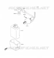 SYSTEME D&acute;ALLUMAGE pour Kawasaki KLX125 2006