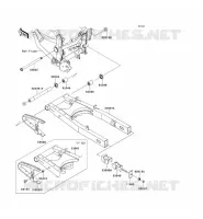 BRAS OSCILLANT pour Kawasaki KLX125 2010