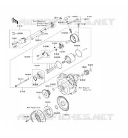 D&Eacute;MARREUR pour Kawasaki KLX125 2010