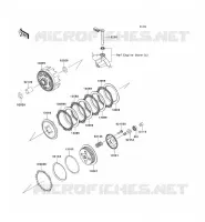 EMBRAYAGE pour Kawasaki KLX125 2010