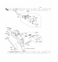 FEUX ARRI&Egrave;RE(S) pour Kawasaki KLX125 2010