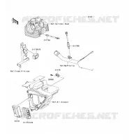 INJECTION CARBURANT pour Kawasaki KLX125 2010