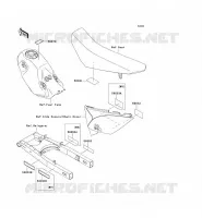LABEL pour Kawasaki KLX125 2010