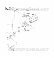 MAITRE CYLINDRE AV pour Kawasaki KLX125 2010