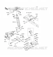 SUSPENSION/AMORTISSEUR pour Kawasaki KLX125 2010