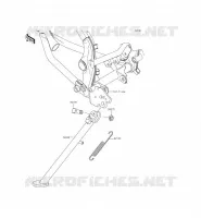 BEQUILLES pour Kawasaki KLX125 2014